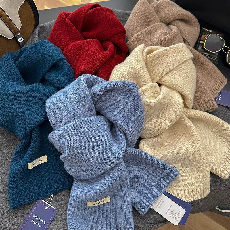 高品质纯色羊毛保暖针织柔软围脖韩系氛围感围巾秋冬经典男女同款,服饰配件/皮带/帽子/围巾,围巾/丝巾/披肩,淘宝优惠券,粉丝福利购,淘宝优惠卷