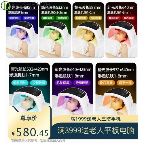 光谱仪美容仪大排灯面罩红蓝光美容仪光子嫩肤祛痘仪器美容院专用