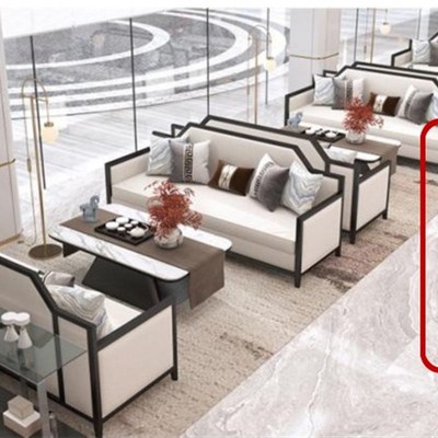 办公沙发商务会客接待酒店前台大厅卡座等候区阅览室休闲休息茶几