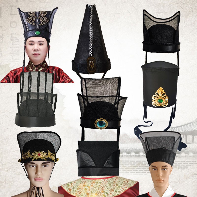 古装太监帽子古代宦官公公头饰秦朝汉朝三国唐朝宋朝明朝阉人官帽
