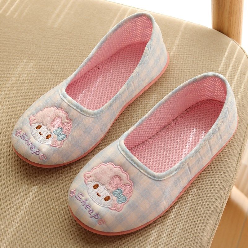 月子鞋夏薄款透气防滑孕妇外穿家居鞋78月份产妇软底包跟居家拖鞋,居家布艺,居家棉拖/棉鞋,淘宝优惠券,粉丝福利购,淘宝优惠卷