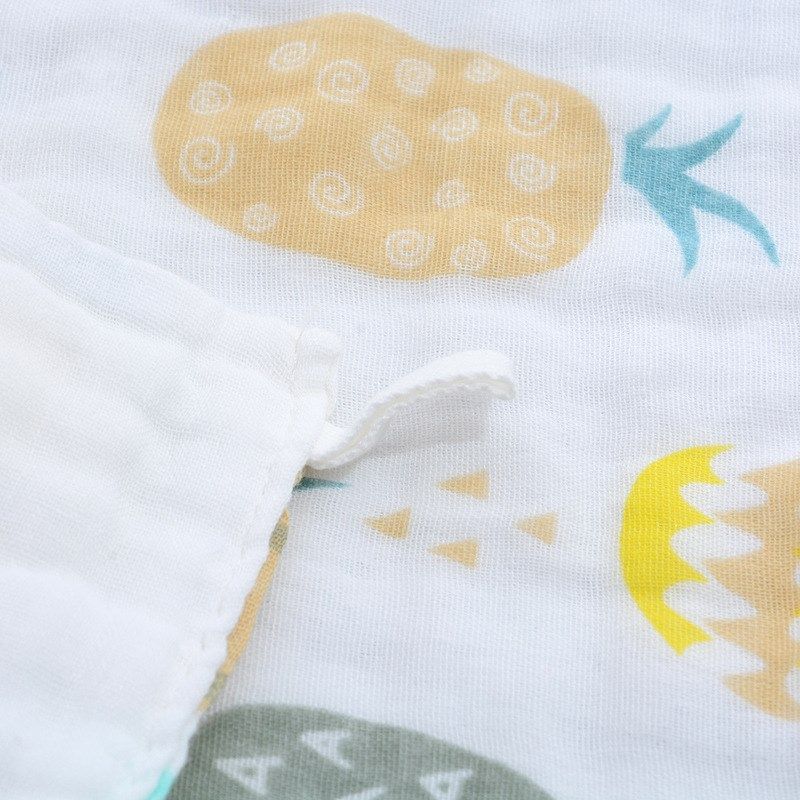 婴儿纱布毛巾高密纯棉长方形新初生儿洗脸儿童宝宝洗澡纱巾6层,婴童用品,浴巾,淘宝优惠券,粉丝福利购,淘宝优惠卷