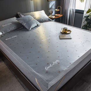 三件套夏季 单人感..空调5席丝 凉床1米8m2021冰1可折叠凉席夏季