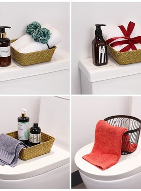 样板间摆件现代简约瓷砖卫浴店饰品样板房软装浴室卫生间毛巾配饰