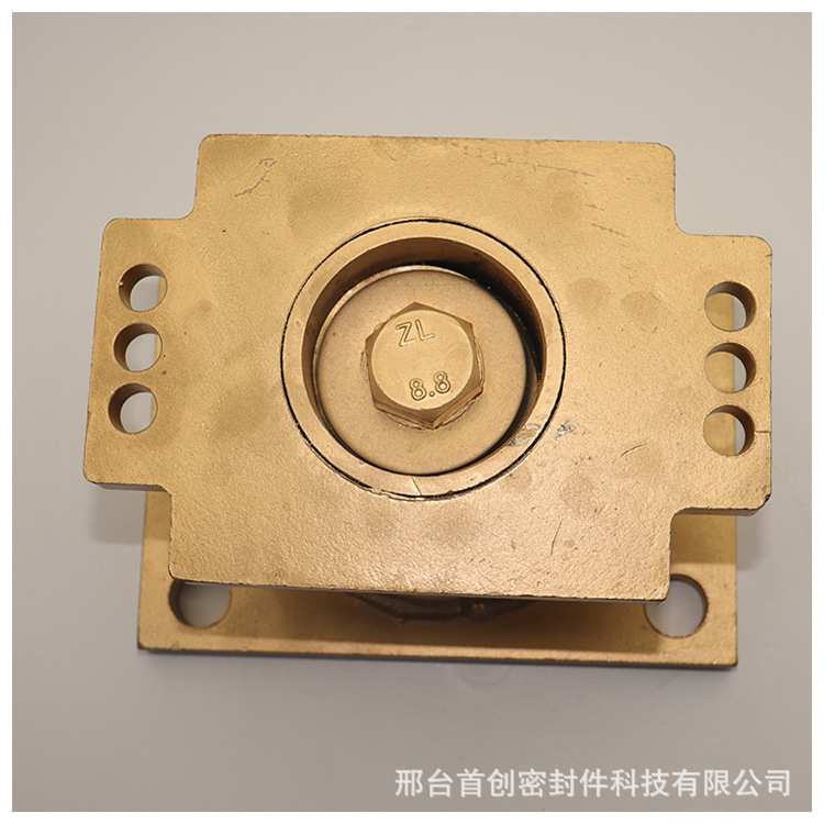 抗震支座厂家水平分散力高阻尼铅芯A7天龙钢梁建筑钢板隔震减震