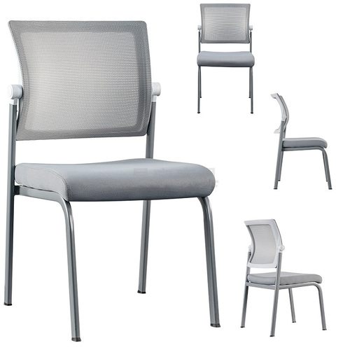 网布会议椅可堆叠职员办公椅培训室椅子电脑椅子阅览室桌椅接待椅