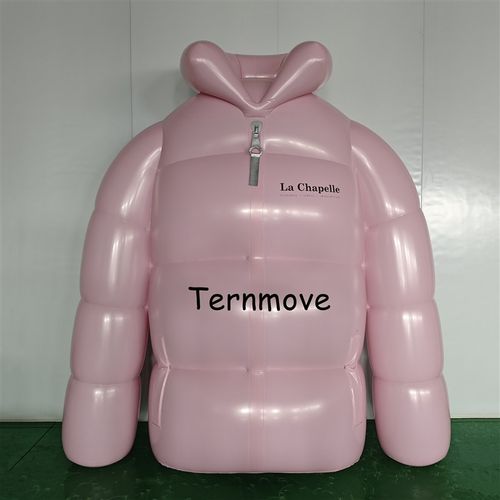 充气服装气模衣服羽绒服裤子模型服装展会外套橱窗服装美陈定制