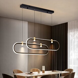 餐厅灯吊灯现代简约轻奢大气家用饭E厅吧台氛围灯射灯极简个性灯