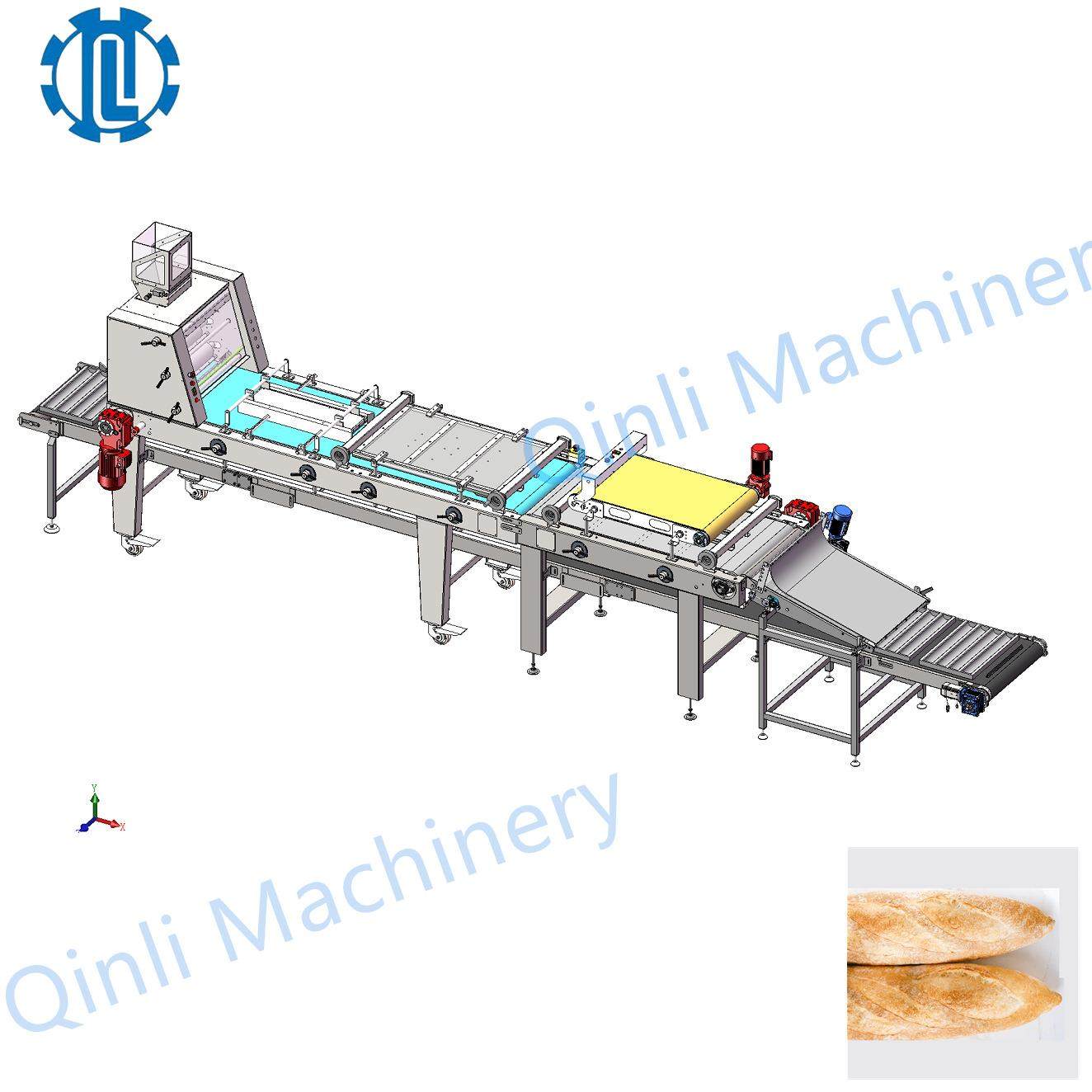 勤力面筋分块滚圆机法棍长面包整形机PLC智能控制面包成型线,清洗/食品/商业设备,烘焙设备,淘宝优惠券,粉丝福利购,淘宝优惠卷