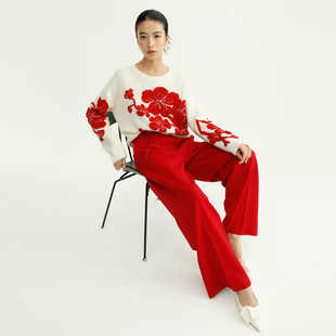 卡莉朵拉长裤C28A7206休闲宽松显瘦