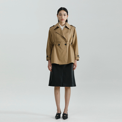 经典时尚高级质感挺阔感风衣