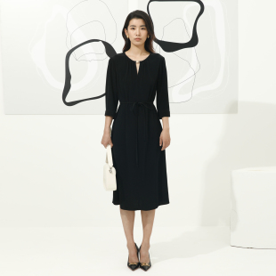 卡莉朵拉连衣裙C27C7506秋季 通勤休闲风女 新款