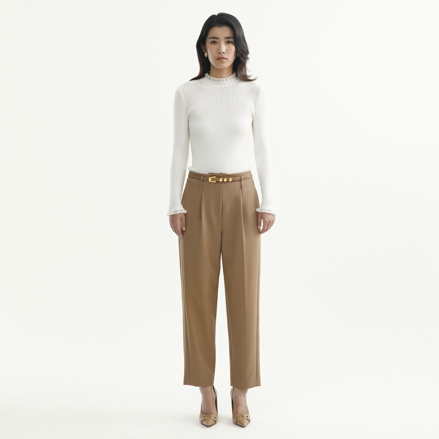 秋季新款宽松直筒休闲女