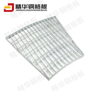 G605 100W热镀锌钢格栅板树池互插圆形钢格栅扇形镀锌钢格板