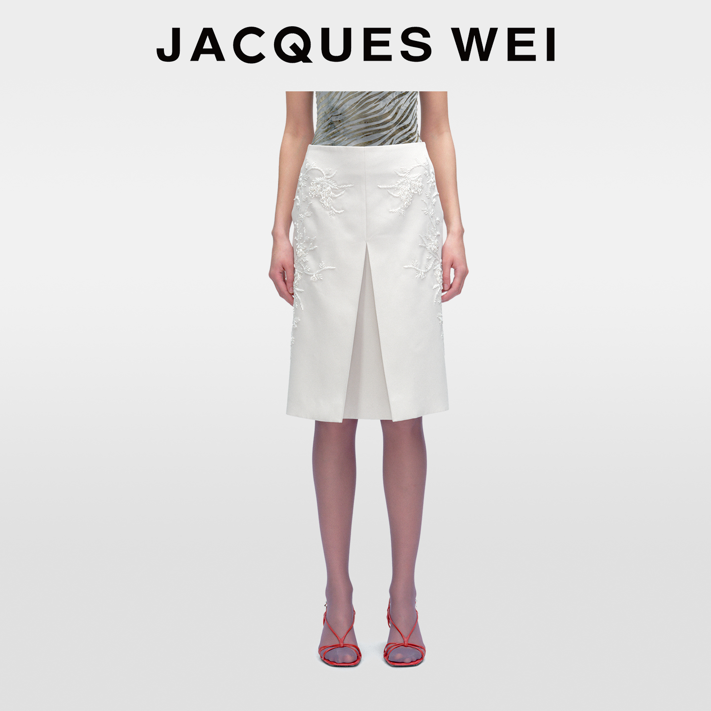 JACQUESWEI巨好看的早秋半裙女