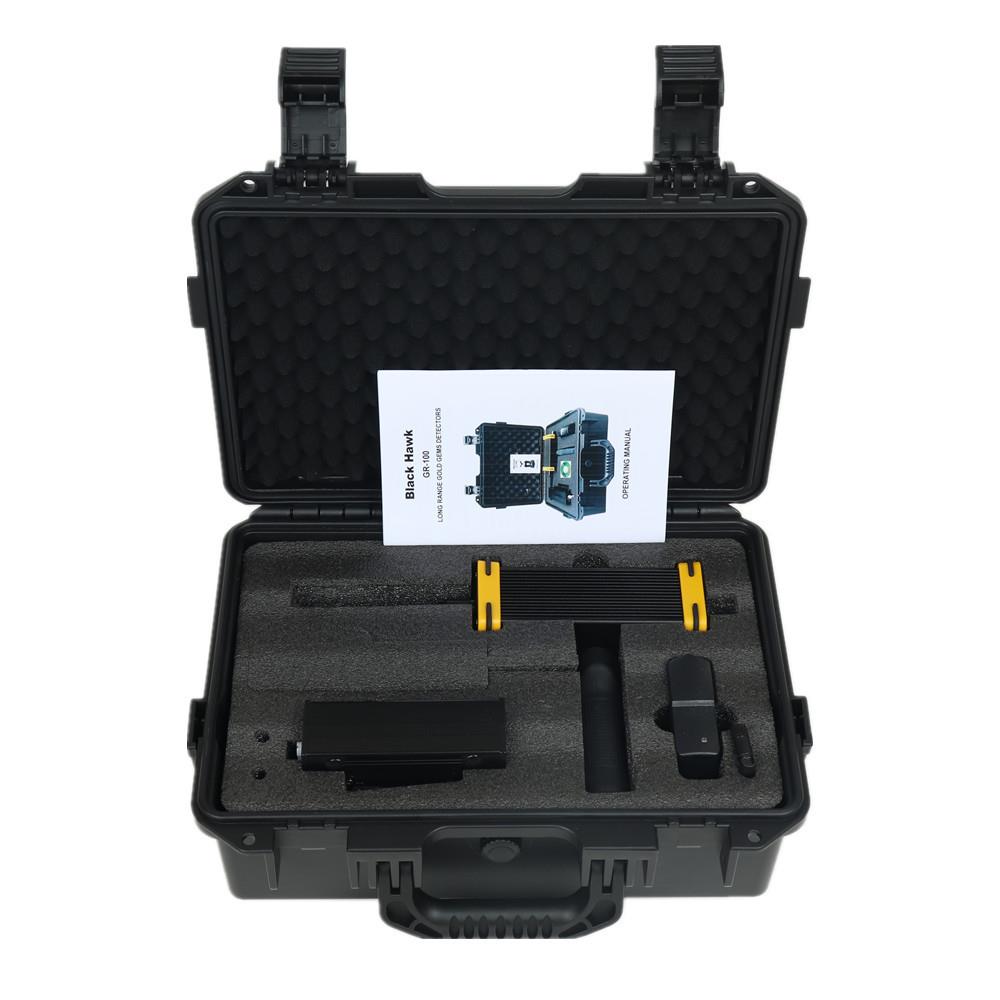 黑鹰红外线远程地下金银宝石金属探测器考古探矿寻宝探宝仪器