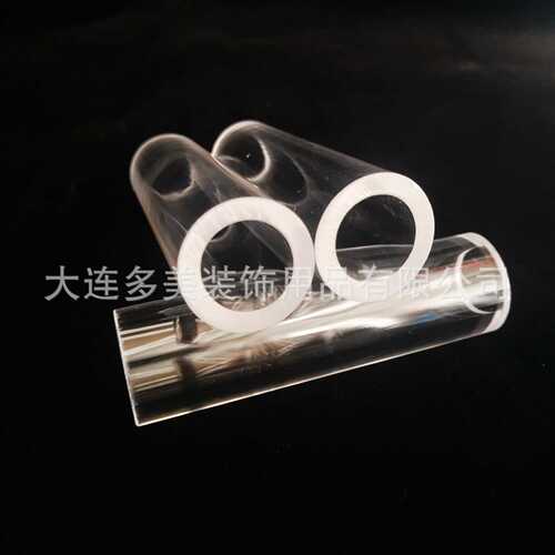 大连亚克力有机玻璃管棒试验仪器水族水处理法兰管加工透明圆管