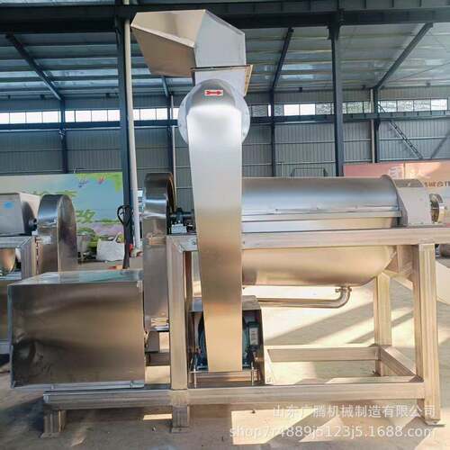不锈钢苹果去核破碎榨汁机商用大型果汁机制用枇杷打汁机