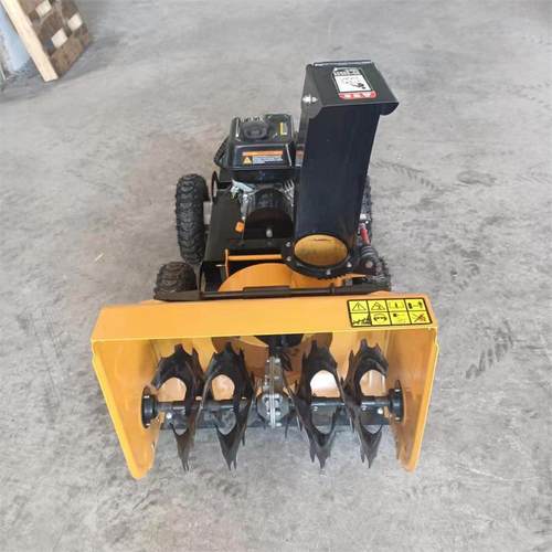 全自动遥控地面除雪机多功能道路扫雪机抛雪机铲雪机可更换滚刷