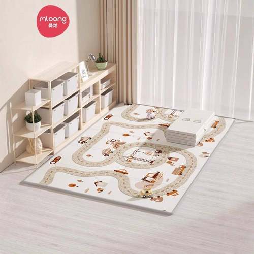 曼龙IXPE婴儿折叠爬行垫儿童客厅无味加厚安全爬爬垫家用地垫用品