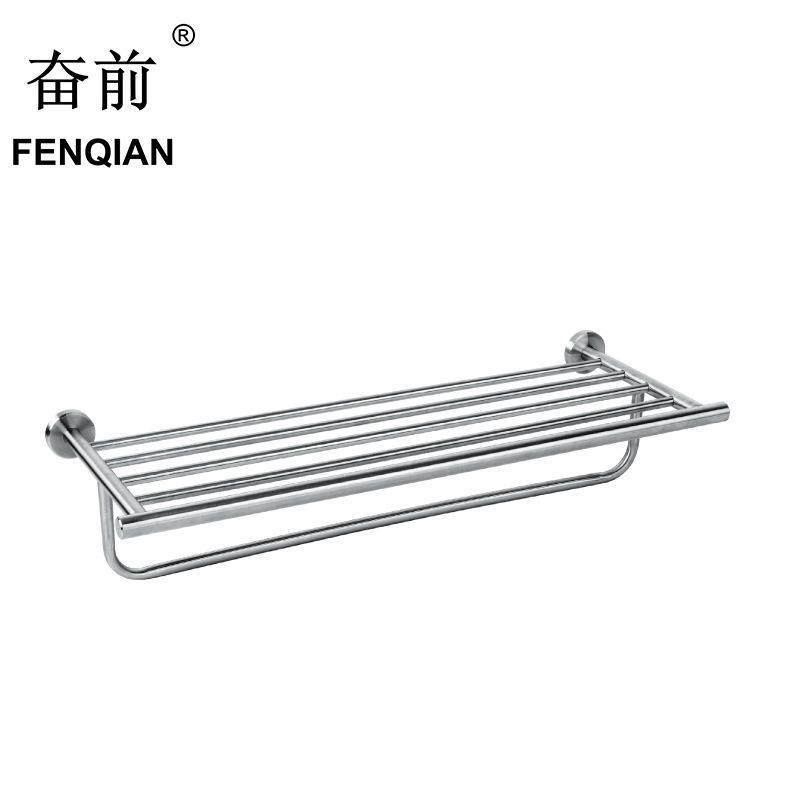 毛巾架304不锈钢浴巾架单双杆多杆挂壁式浴室挂件A1007热卖