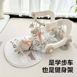 婴儿脚踏钢琴健身架学步车0一1岁3个月6早教新生幼儿宝宝玩具