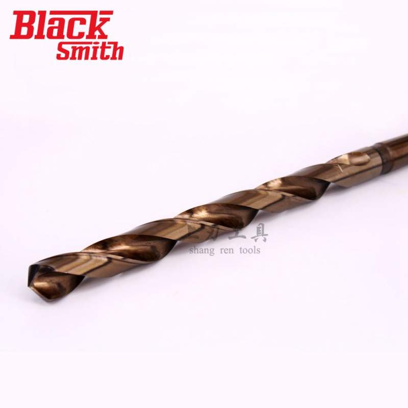 含钴加长不锈钢钻头 打孔 超长锥柄麻花钻14.6 15 16 17 17.5mm