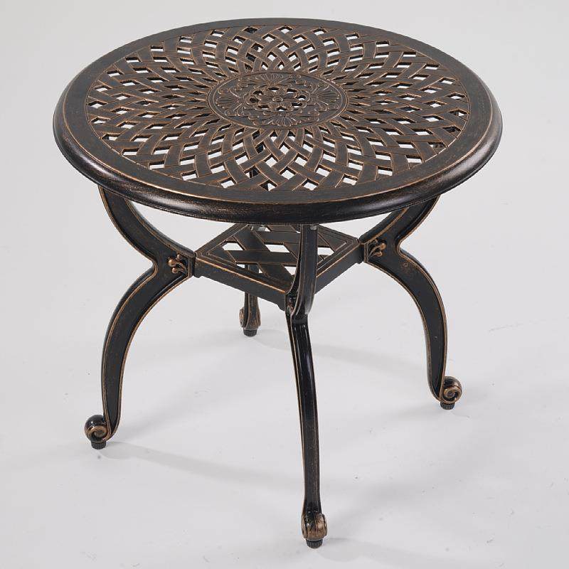 户外室内小桌子茶几铸铝材质金属桌阳台花园客厅边桌小巧轻便耐用,特色手工艺,其他特色工艺品,淘宝优惠券,粉丝福利购,淘宝优惠卷