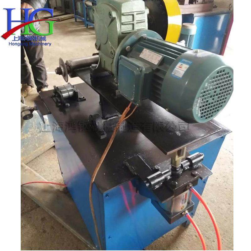 气动高速切管机圆锯片管材滚切机小型衬塑管快速切割机成型设备