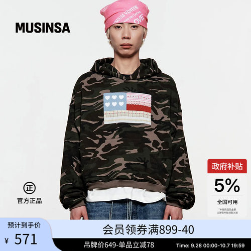 THE MUSEUM VISITOR韩国26年秋冬新品男女同款连帽卫衣MUSINSA