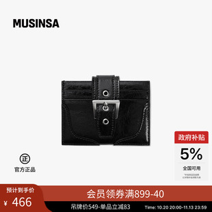 【礼物】FENNEC韩国26年新品女士时尚便携BUCKLE口袋钱包MUSINSA