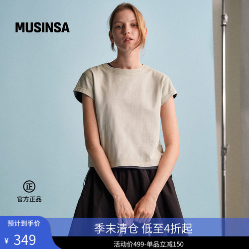 FACADEPATTERN休闲做旧短袖
