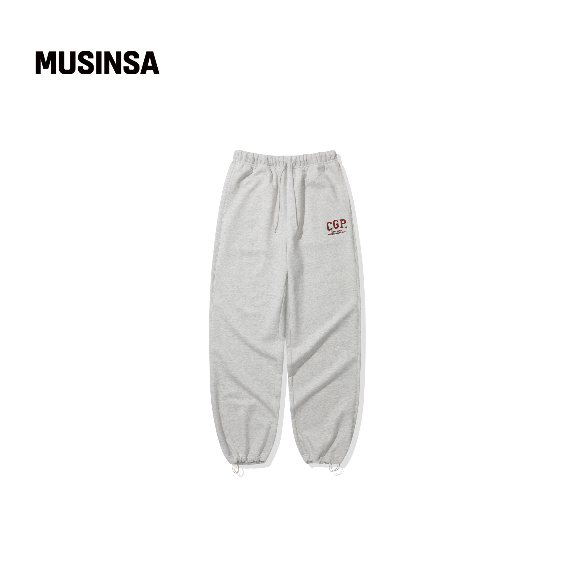 男女同款新款高腰直筒裤子休闲裤