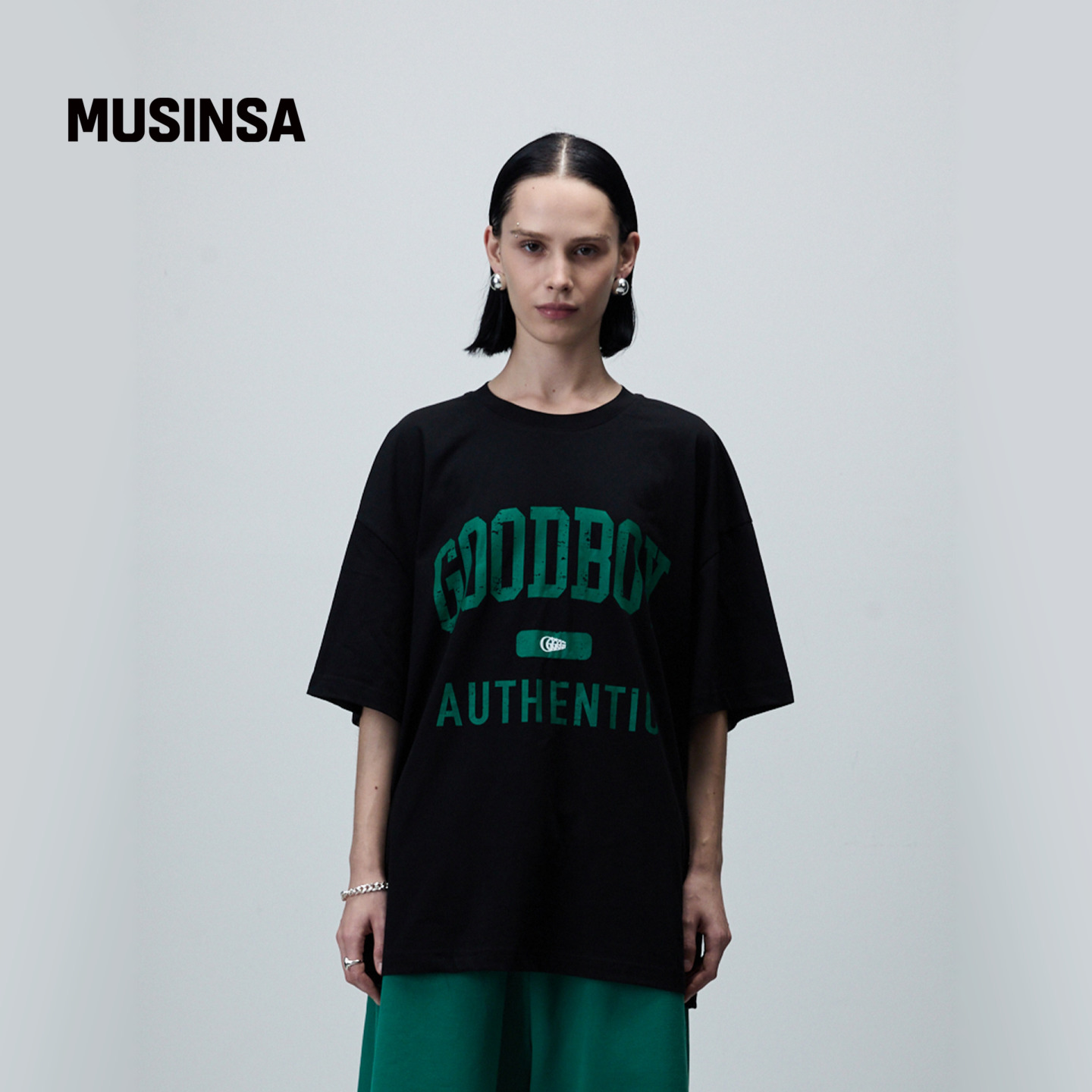 男女同款圆领印花经典短袖T恤