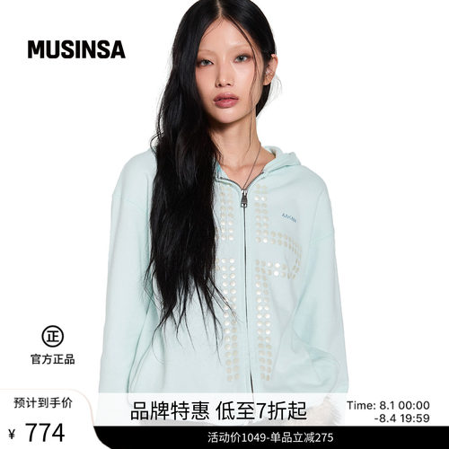 时尚百搭休闲简约连帽拉链外套