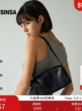 FACADE PATTERN韩国女士25冬季时尚流行复古箱型包MUSINSA