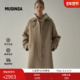 FACADE PATTERN韩国女士25冬季 休闲羊绒巴尔玛卡安大衣MUSINSA
