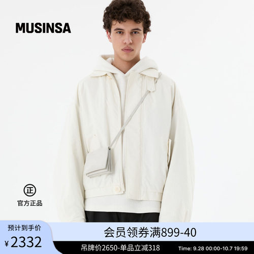 休闲时尚流行棉质尼龙外套