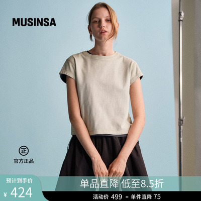 FACADEPATTERN休闲做旧短袖