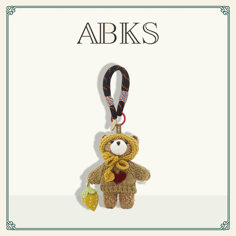 ABKS正品原创手工包包挂件图片