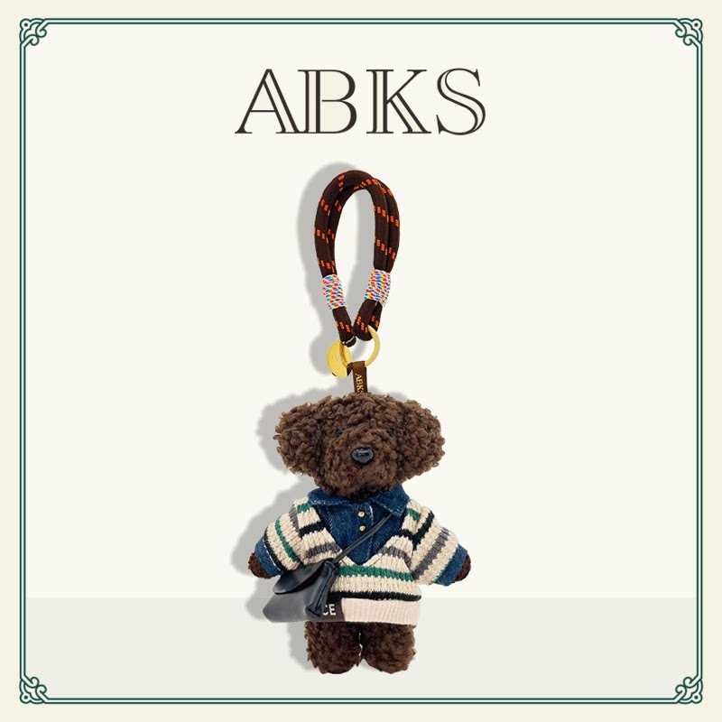 ABKS正品原创手工包包挂件图片