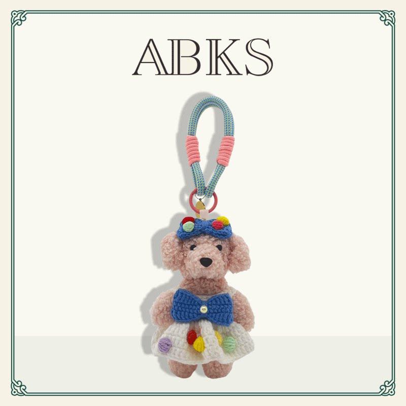 ABKS正品原创手工包包挂件图片