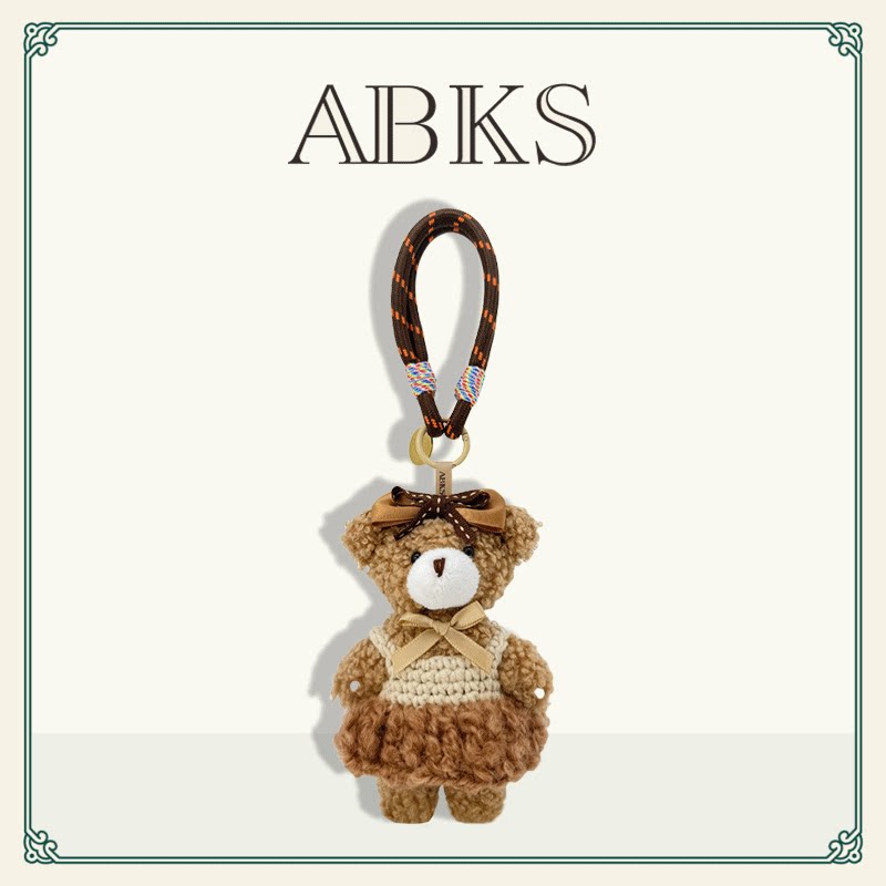 ABKS正品原创手工包包挂件图片