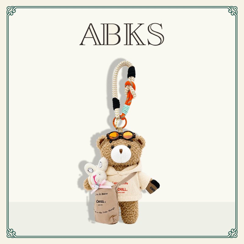 ABKS正品原创手工包包挂件图片