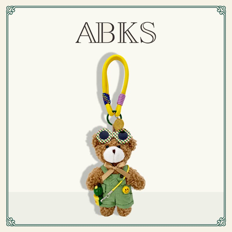 ABKS正品原创手工包包挂件图片