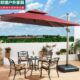 欧德户外遮阳伞摆摊庭院伞大型室外花园户外伞露台岗亭别墅太阳伞