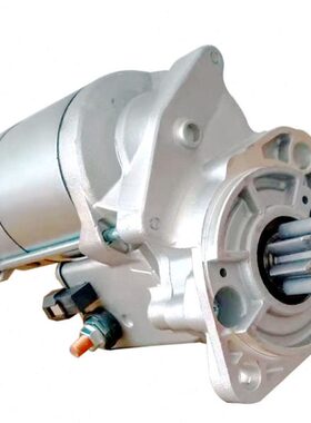 久保田挖掘机起动机163 165启动马达V2067马达 1J73063010 8齿