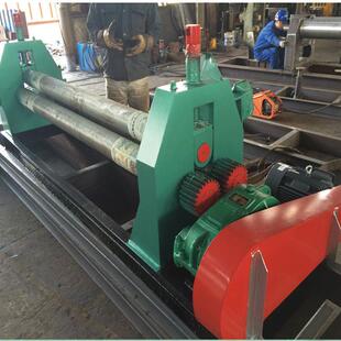 电动铁皮卷板机 薄钢板2-6毫米厚卷圆 手动调节丝杆升降电动卷圆