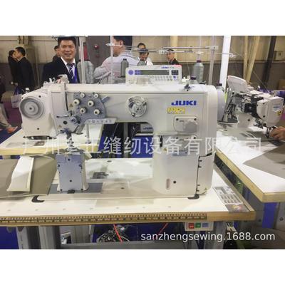 JUKI 2760-7立柱双针厚料缝纫机 重机双针同步车 工业单针缝纫机