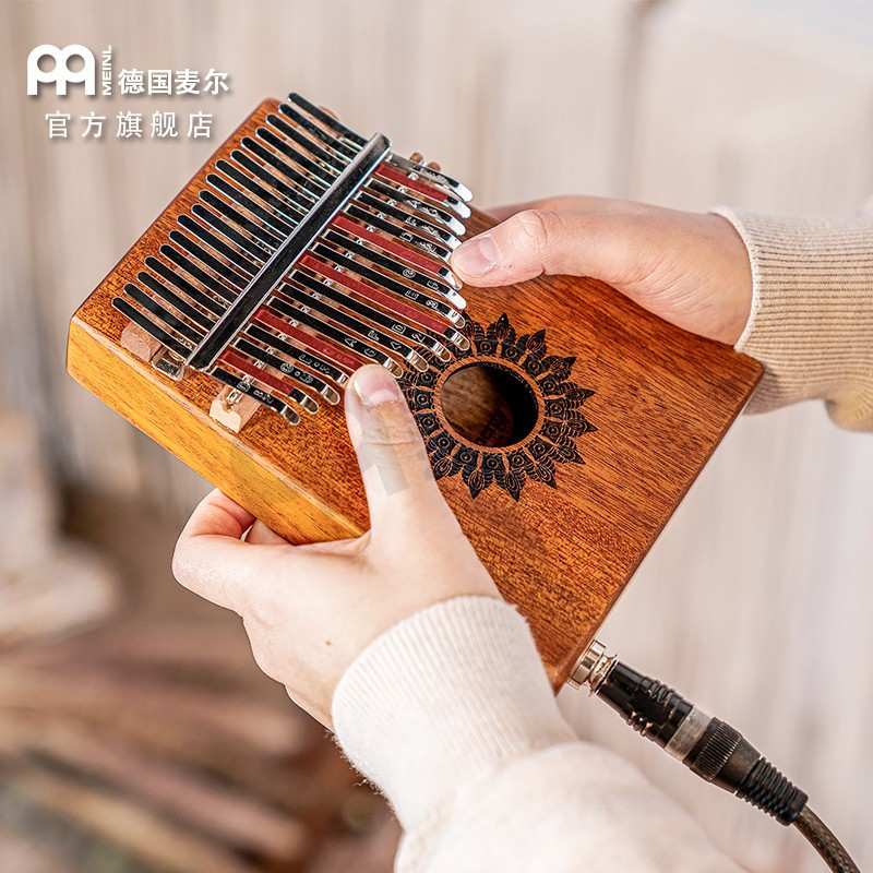 德国MEINL麦尔音孔拾音器17音拇指琴 17音拾音器kalimba手指钢琴